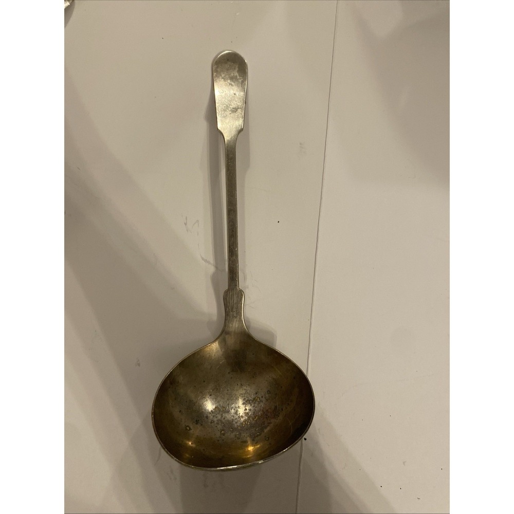 BAILEY BANKS & BIDDLE Fine Silver Plate SOUP LADLE 9 1/2" VINTAGE‎ SERVING